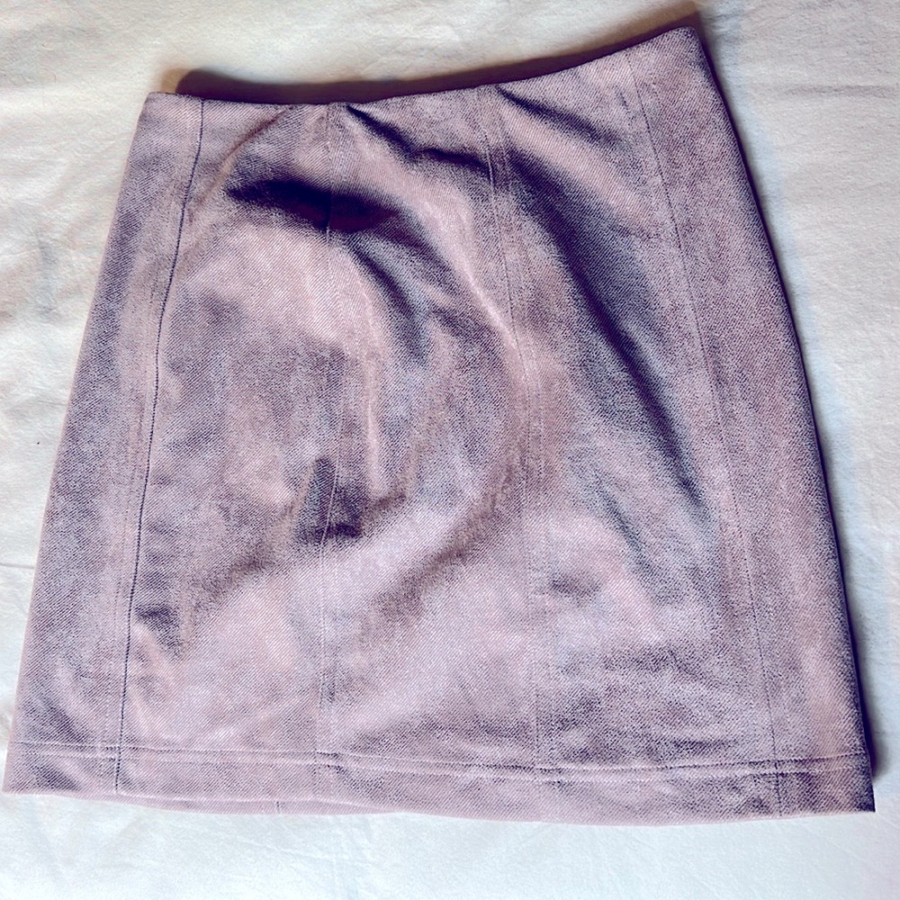 Lavender high waisted skirt